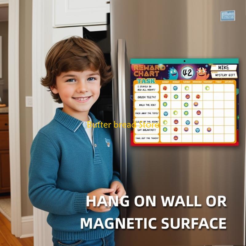 

W89C Behavior Reward Chart with 26 Chore Charts for Kids, 2328 Stickers China Mainland
