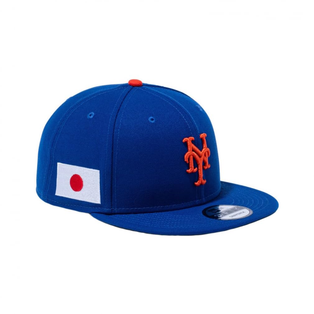 

[New Era] 9FIFTY MLB Флаг Японии New York Mets Светло-голубая Кепка Шляпа Снэпбэк Регулируемый Размер 14517901 ML (57,7-61,5см)
