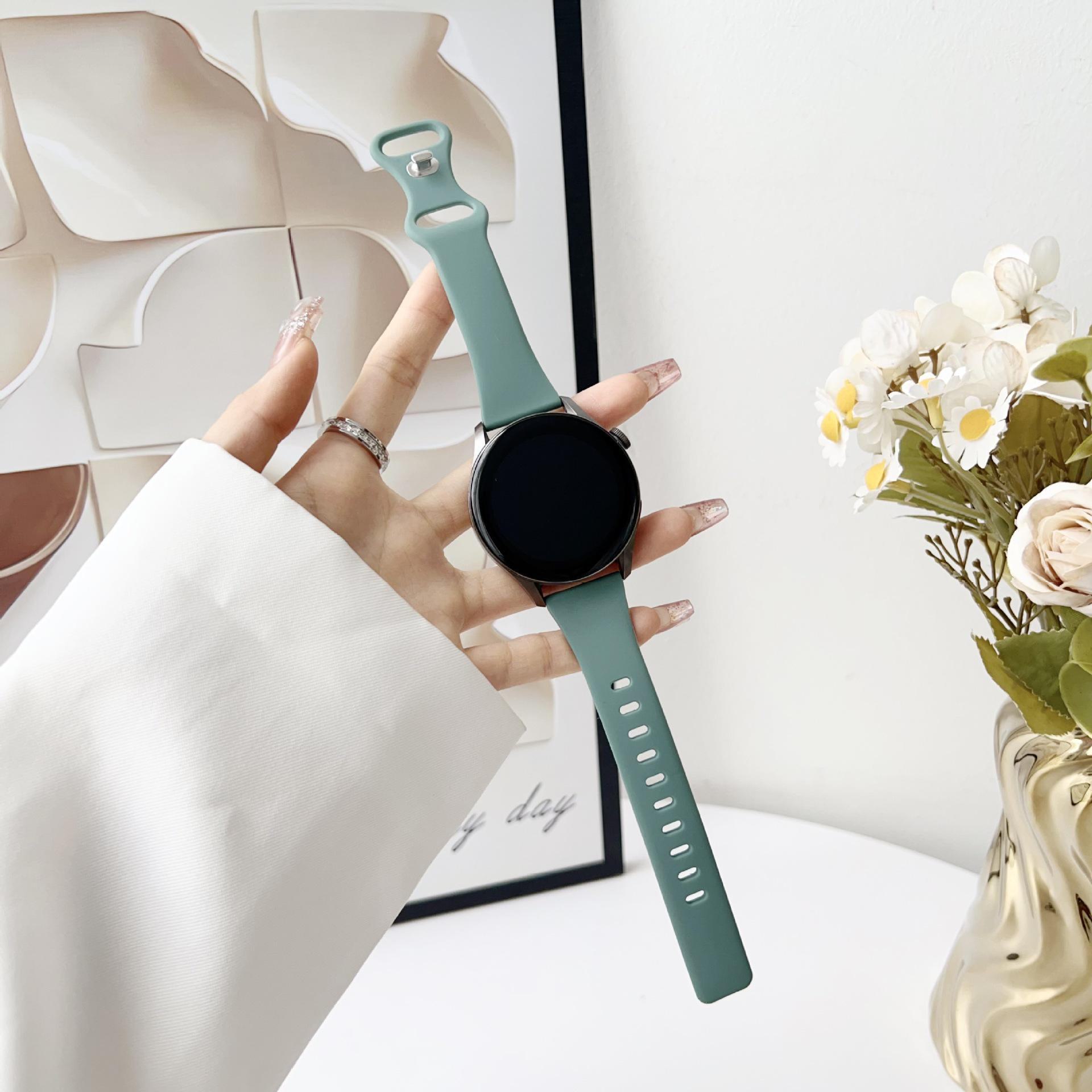 

Совместимый силиконовый ремешок для Huawei GT4, GT3, GT4 Pro (14/18/20/22мм) Носимые часы 14mm