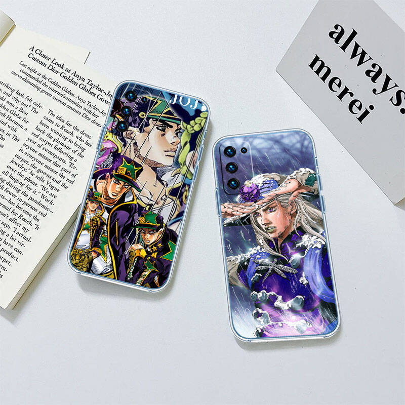MH75 JoJos Bizarre Adventure Case for Motorola E7 G6 G7 G8 G9 Plus Power Play G10 G20 G04 E30 E40 E22 E20 E13 E15 G22 G23 G05 G75 G35 G55