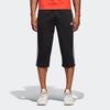 Adidas Essential 3-Stripes 3/4-Length Sports Pants Men Bottoms Black CG0770