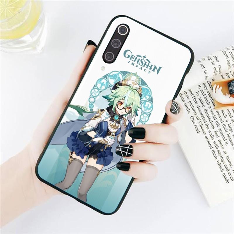 Urocze etui na telefon z Sacharozą dla Xiaomi Redmi Note 11 10 9T 8 7 Pro Redmi 10 9 9A 9C 8 7 6 Miękkie Czarne Etui na Telefon