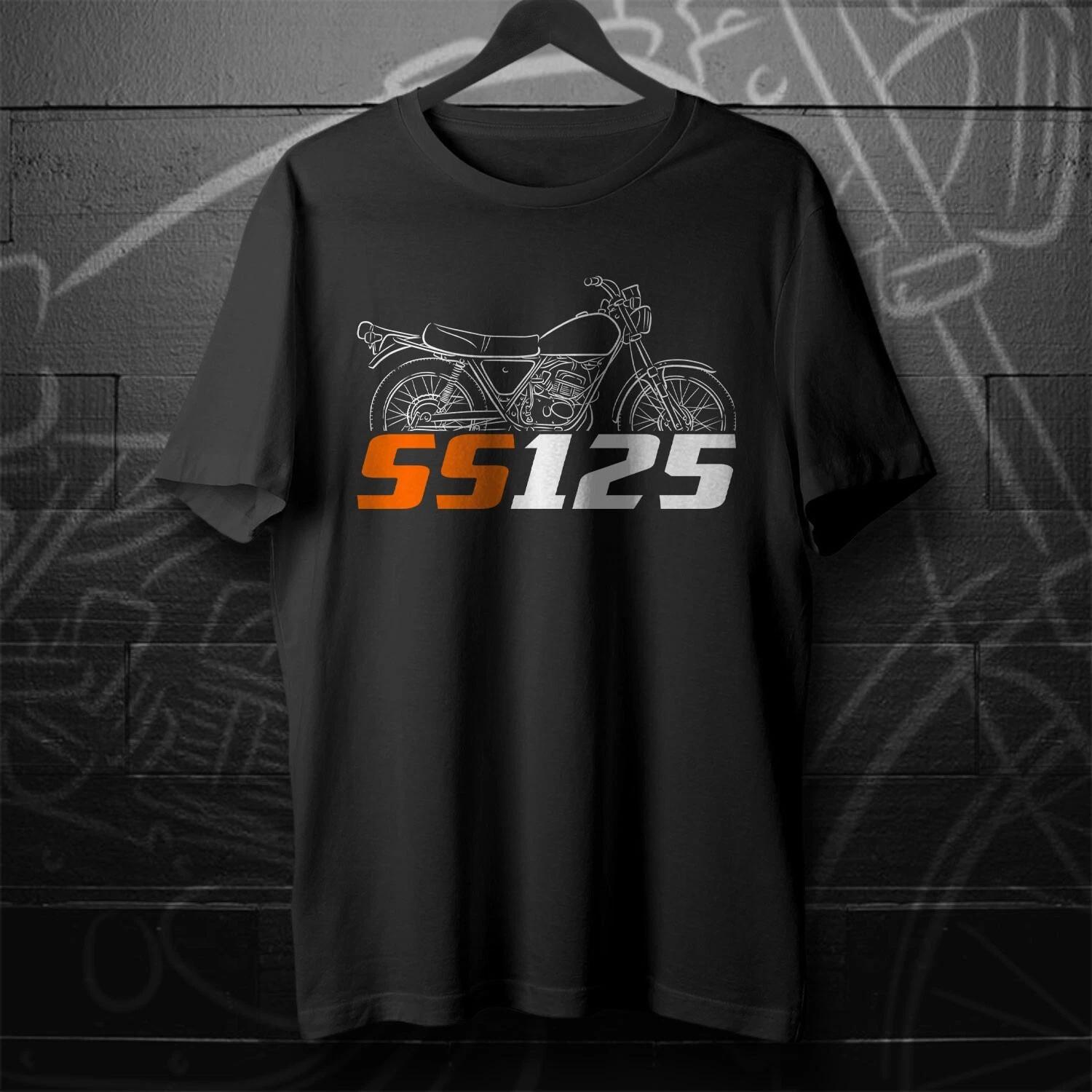 For Harley-Davidson SS 125 1976-1978 fans - Motorcycle T shirt for Riders S