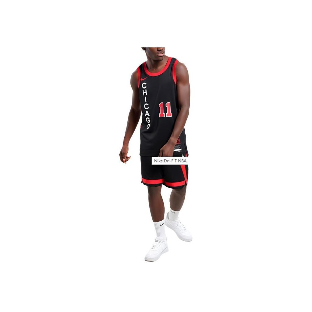 Nike Dri-Fit NBA Swingman Jersey 2023/24 Season Demar Derozan #11 Chicago Bulls Men Basketball Vest Black DX8497-011
