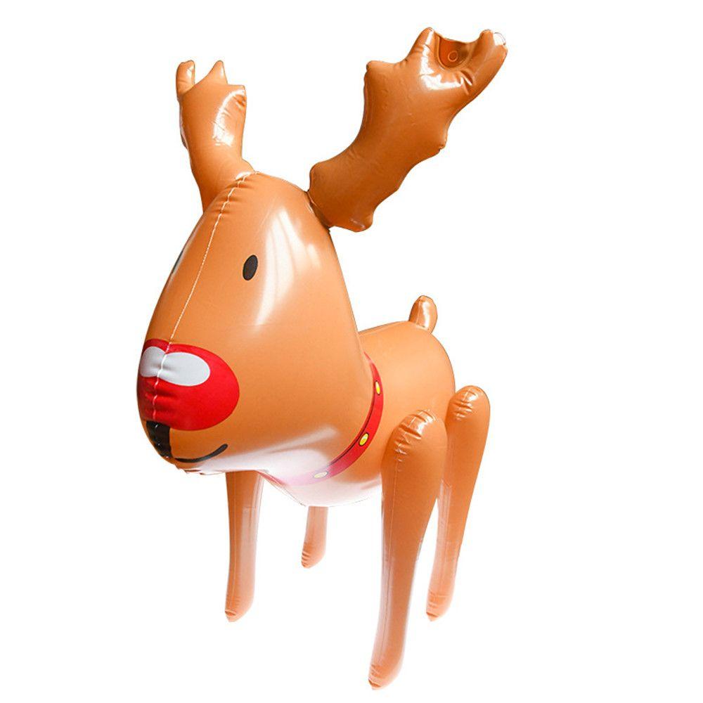 

Gift Novelty Party Tool Outdoor Decoration Inflatable Ball Christmas Reindeer Decoration Ball