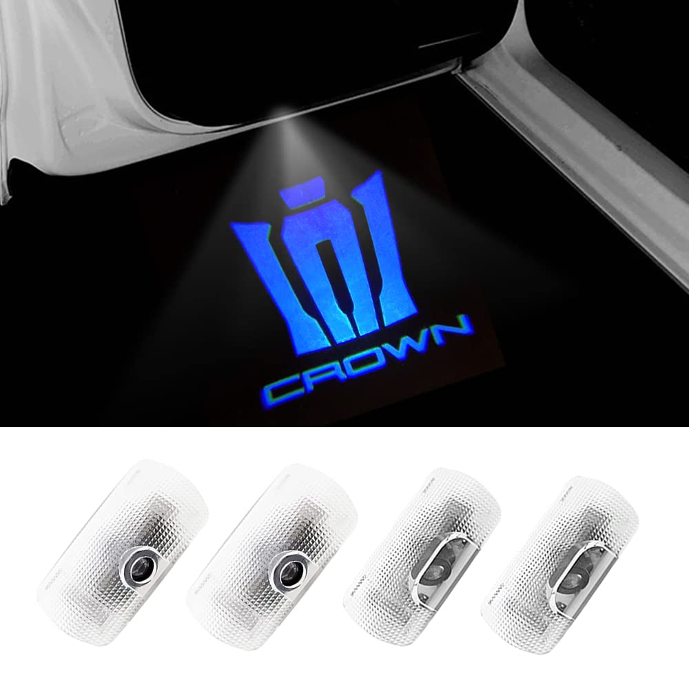 220 Series Crown, Athlete Car Door Lamp, Logo Curtain Lamp, Set of 4, Tool