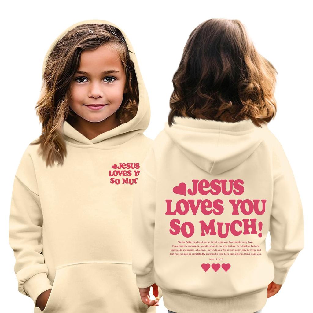 Kinder Hoodie Jungen und Mädchen Mode bedruckt Langarm Kapuzentasche Hoodie