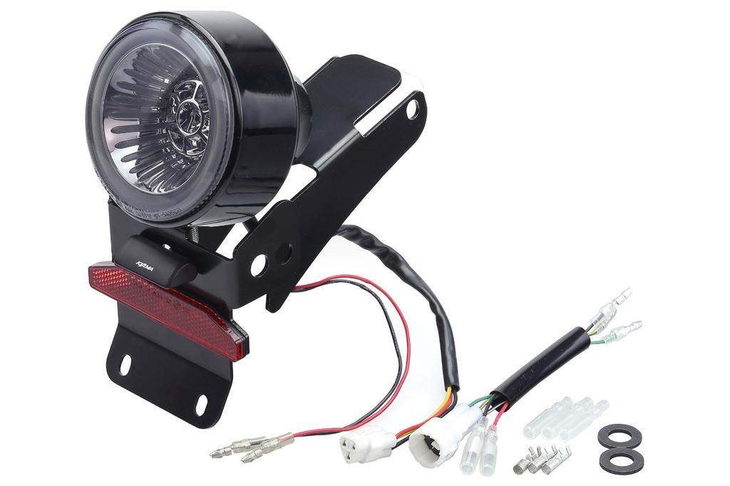 Kijima Motocyklové Díly Zadní Světlo Sada LED Kouřové Sklo Super Cross Cub 2018 HONDA Cub/Pro 50/110 50/110 218-4016