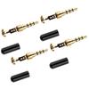 Repair DIY AUX 4 Poles 3.5mm Audio Connector 3.5 Jack Adapter Headphone Jack Plug 3.5mm Male Plug