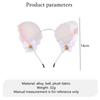 Korean Style Sexy Babes Decoration Fashion Plush Bell  Cute Cat Fox Animal Ears Headband Cosplay Cat Ears Hairband Headdress