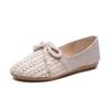 Fashion 2025 New With Bow Slip On Ladies Footwear Walking Aesthetic Y2k Fashion Deals High Quality Cheap Offer Korean 39 Women's Shoes