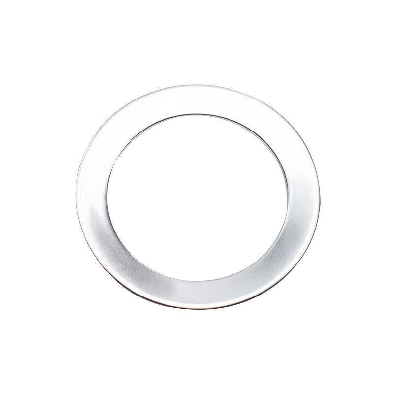 For Mazda 6 Atenza 2017-2018 Glossy Chrome Steering Wheel Horn Button Ring Trim