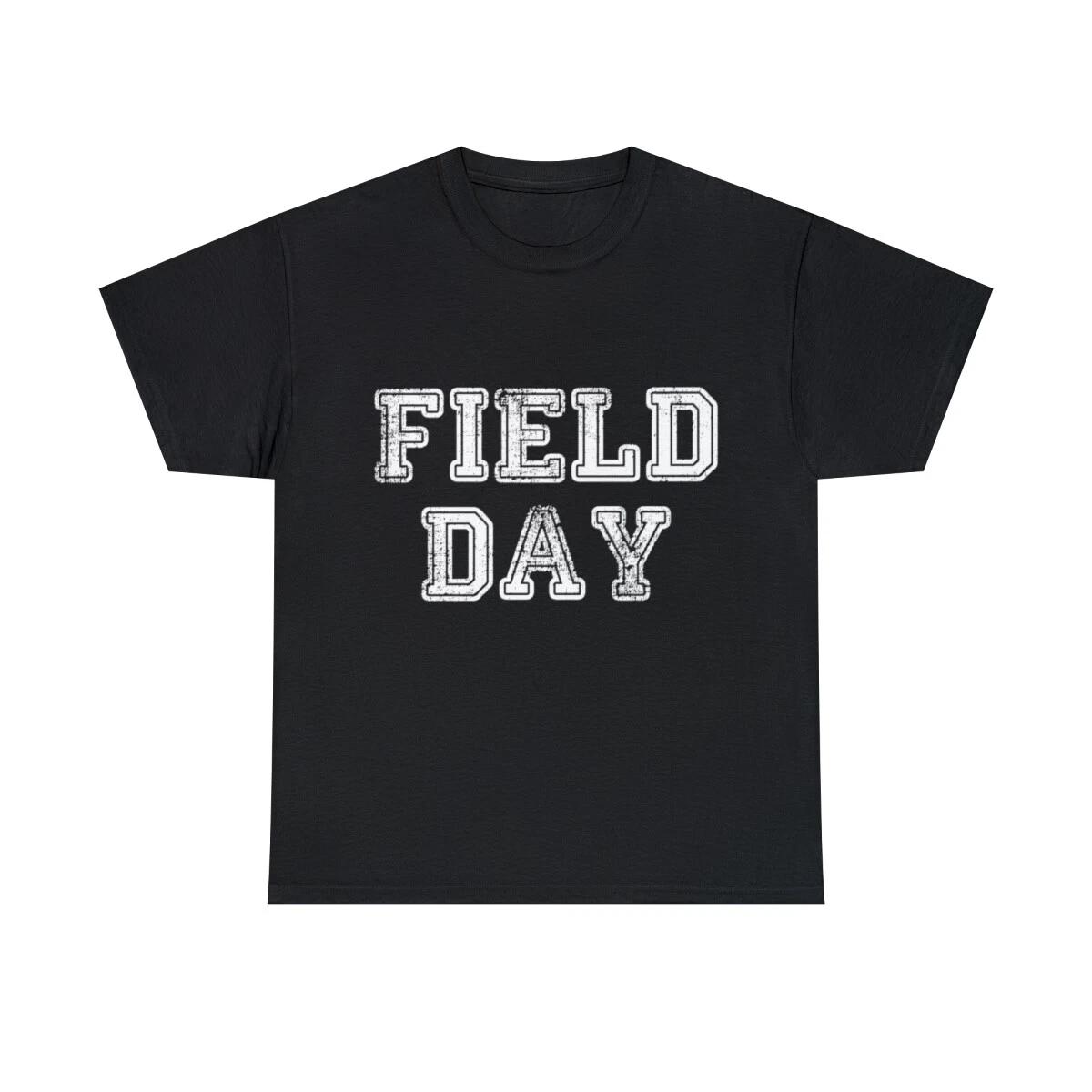 School Field Day Graphic Tee Shirt, S-5XL L