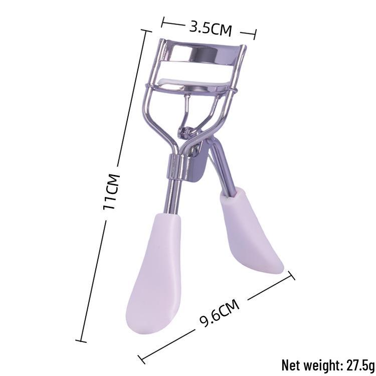 Duckbill Handle Wide-Angle Eyelash Curler - Portable Color Curling Tool