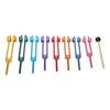 Tuning Forks Set Promote Relaxation Aluminum Alloy Resonant Tuning Virbration Forks with Hammer