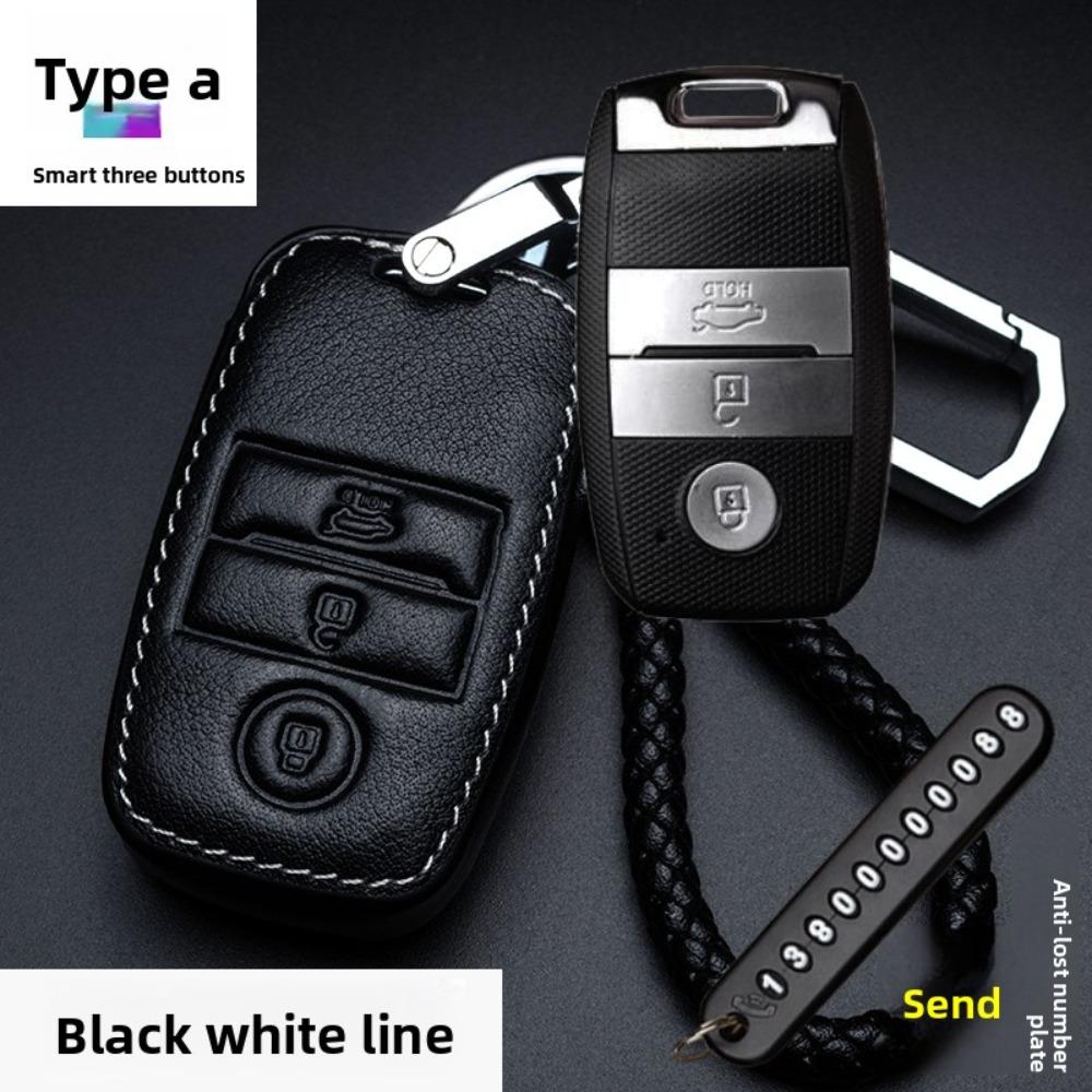 Durable for Kia Key Fob Cover for K2 K3 K4 K5 KX3 KX5 Sportage Sorento Forte Rio Keychain Protector