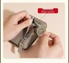 Women's RFID Mini Cowhide Wallet: Ultra-Thin Genuine Leather Anti-Magnetic Card Holder & Coin Purse