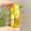 Jewelry Gypsophila Heart Sutra Opening Women's Bracelet Light Luxury High-end Bracelet