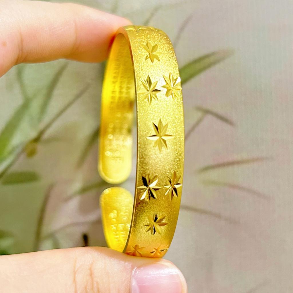 Gioielli Gipsofila Sutra del Cuore Apertura Bracciale da Donna Lusso Leggero Bracciale di Fascia Alta