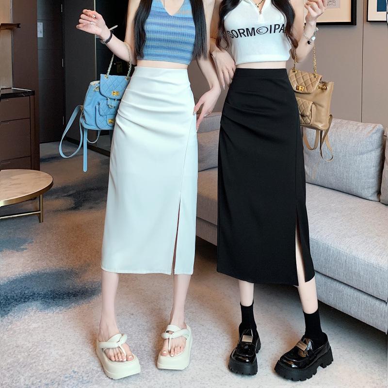 Women's High-Waisted Slimming A-Line Split Pencil Skirt - Early Autumn Collection 2026