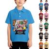Hauts Imprimés Décontractés Quotidien pour Enfants T-shirts Chemises