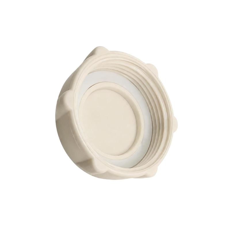 P01006 Pool Drain Valves Cover for Direct Replacement, Molded Plastic Construction for Home Pools and Swimming Facilities