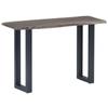 Day and Night - Day and Night Console Table 115x35x76 Cm Solid Acacia Wood and Gray Iron