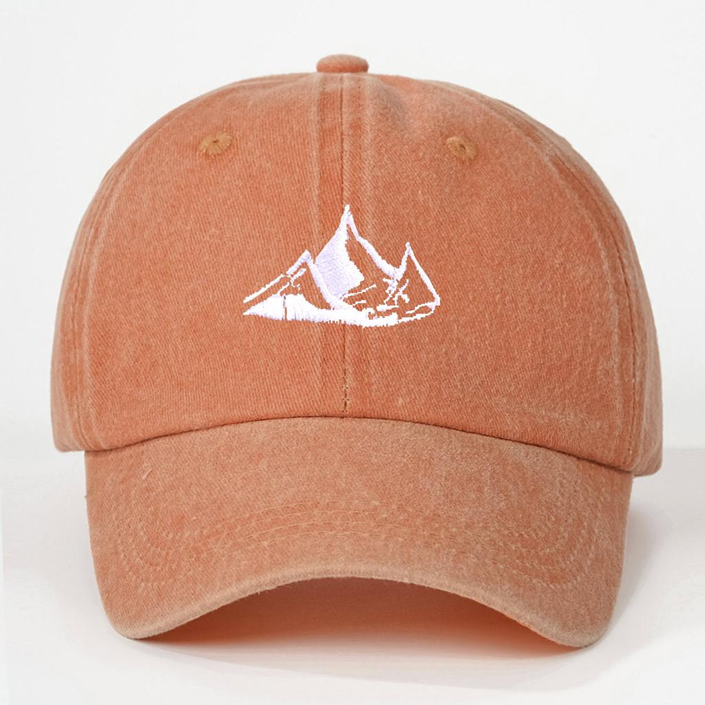Vintage Mountain Print Baseball Cap, Stylish Simple Pattern Casual Cap, For Men  Women Gender Neutral Casual Outdoor Cap