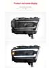 Dodge Ram 1500 LED Headlight Assembly with Sequential Turn Signal and Daytime Running Light