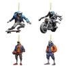 Mysterious Halloween Skeleton Pendant Cool Skul Statue Pendant for Halloween Decor and Car Ornament