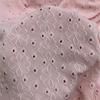 Women's Spring/Summer Jacquard Knit Dress Top - Hollow, Water Soluble, Perforated Polyester Spandex Fabric