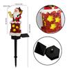 Solar Christmas Garden Stake Lights Christmas Yard Solar Stake Lights Solar Pathway Lights For Gardens Patios Lawns
