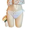 Sexy Herren Slips Camel Toe Unterwäsche Schnürung am Rücken Offener Schritt Enge Höschen Gaff Versteckend Sissy Dessous Niedrig geschnittene Unterhosen