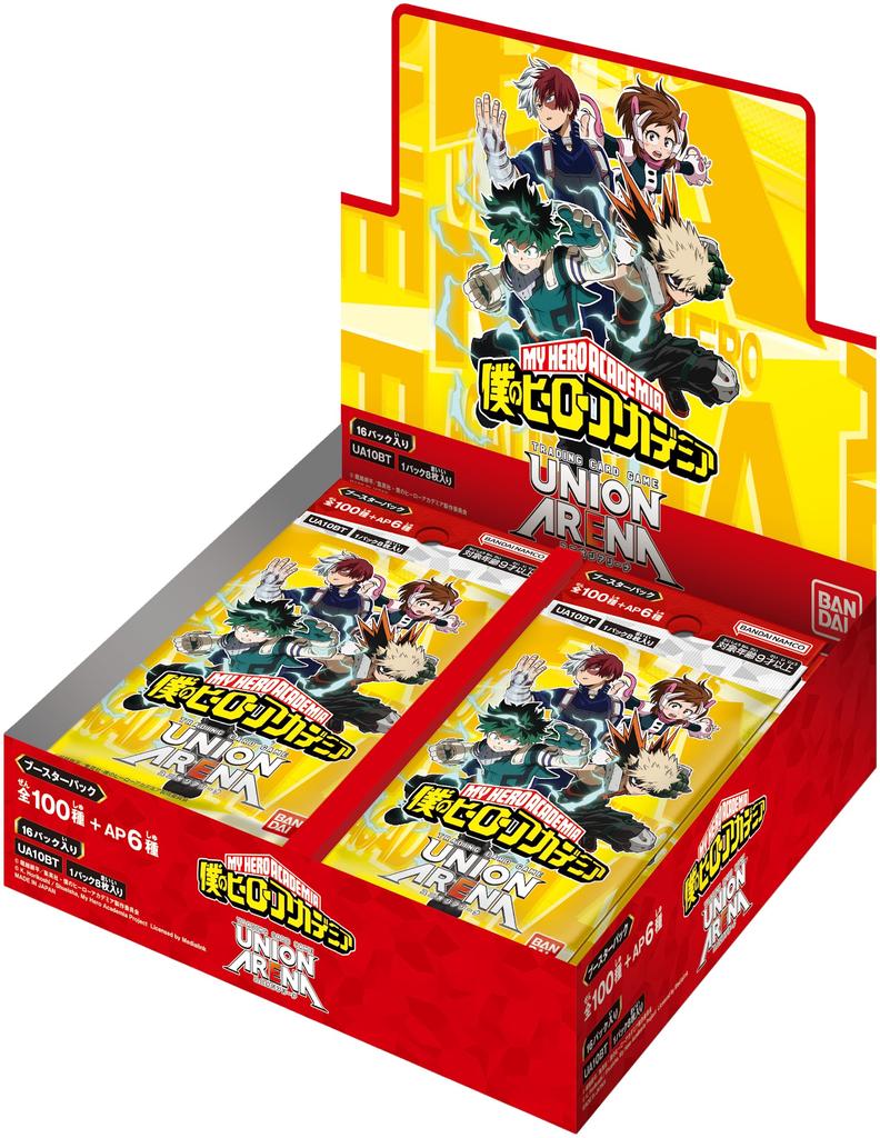 Bandai UNION ARENA Booster Pack My Hero Academia [UA10BT] (BOX) 16 Packs