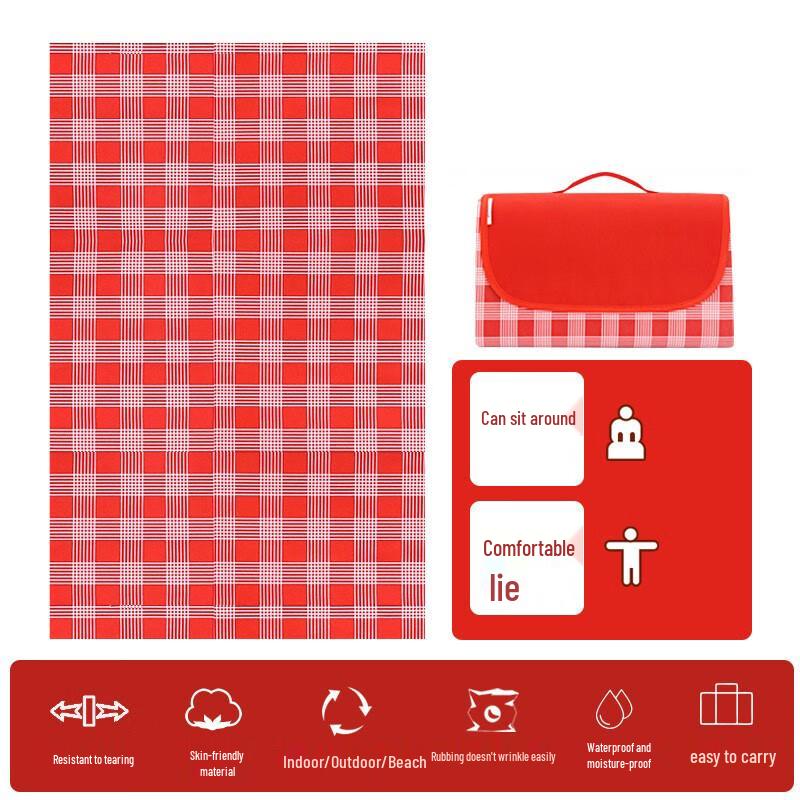 Tri-polar Waterproof Picnic & Beach Mat 150x200 CM