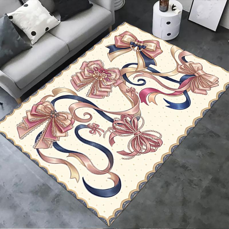 2025 New ribbon Carpet Rug for Living Room Bedroom Home Sofa Decoration,Kids play Non-slip Floor Mat
