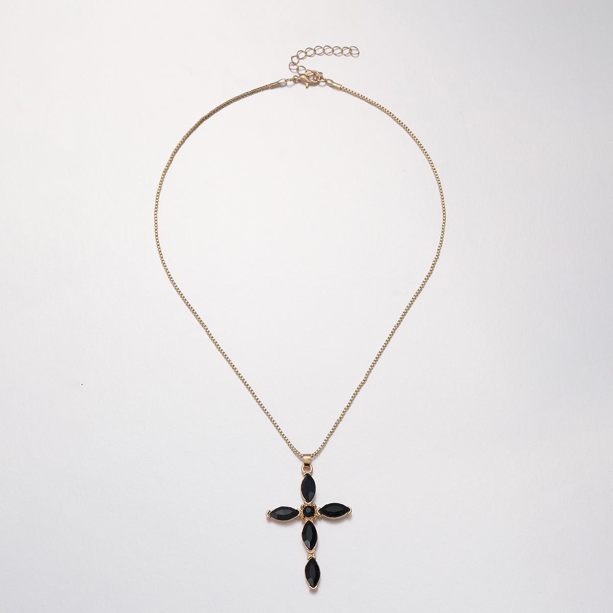 

Hot Selling Personalized Cross Pendant Necklace Women s Daily Casual Versatile Accessories
