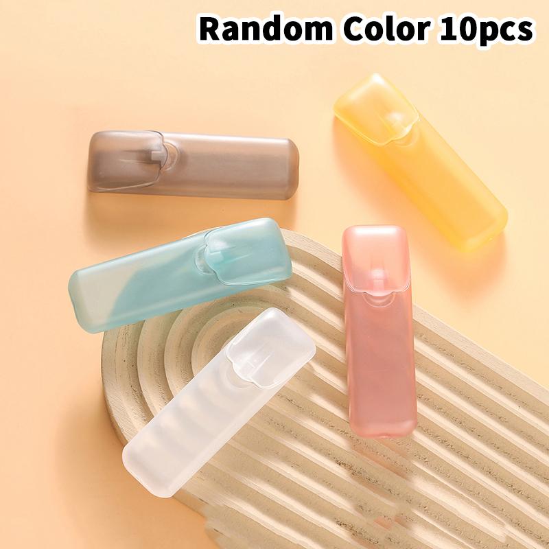 

Мини коробки для хранения зубочисток Держатель для зубочисток с крышкой Дом Кухня Обеденный стол El Restaurant Портативный маленький футляр для зубочисток 10pcs