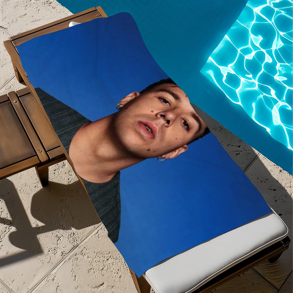 

Towel Beach Singer Q-Quevedo Bath Noches Quick-Drying Lightweight Portable Sauna Camping Swim Pool Buenas Travel W30*H60(CM)