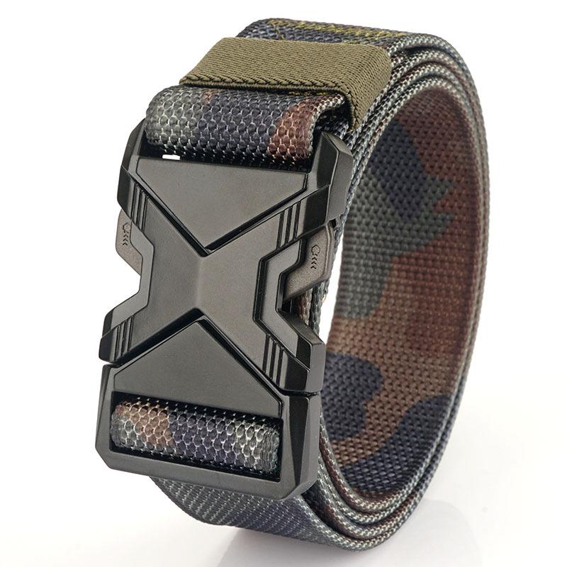 2023 Unisex Tactical Nylon Quick-Dry Belt with Zinc Alloy Buckle