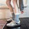 Contrasting Cartoon Embroidered Socks Socks Cute Little Animal Color Blocking Trendy Personality Cotton Stockings