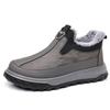 Cotton shoes men's winter new men's cotton boots one pedal piled thickened dad shoes outdoor warm men's shoes
