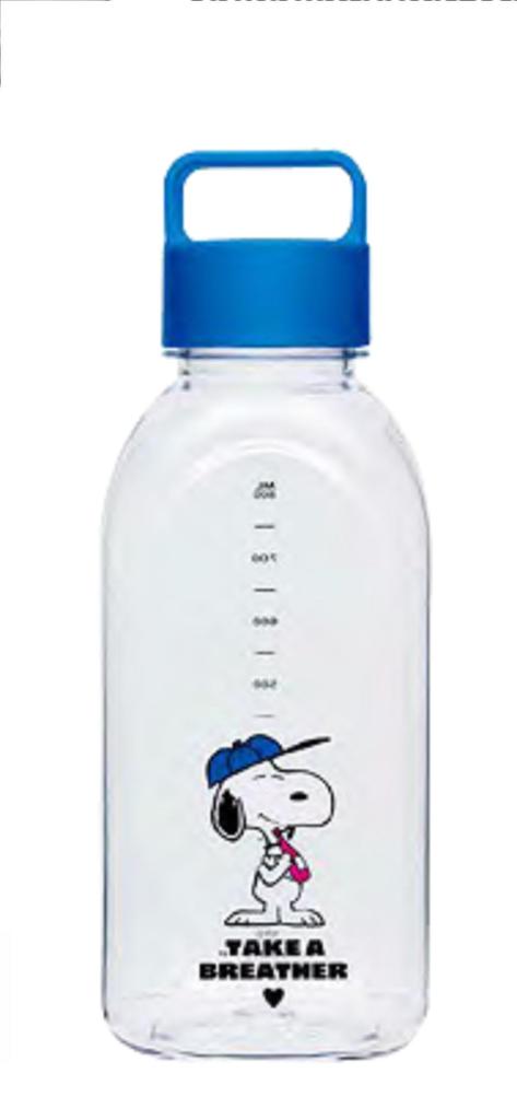 Onishi Ken PEANUTS Drink Bottle Clear Large PQ-2512