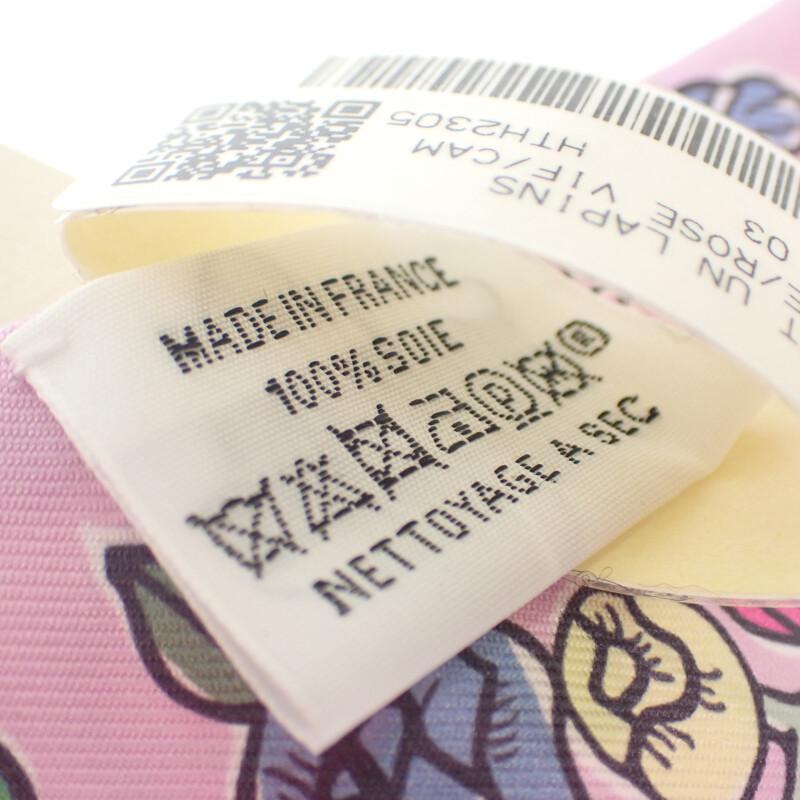 HERMES  064007S 03  scarf purple silk Women