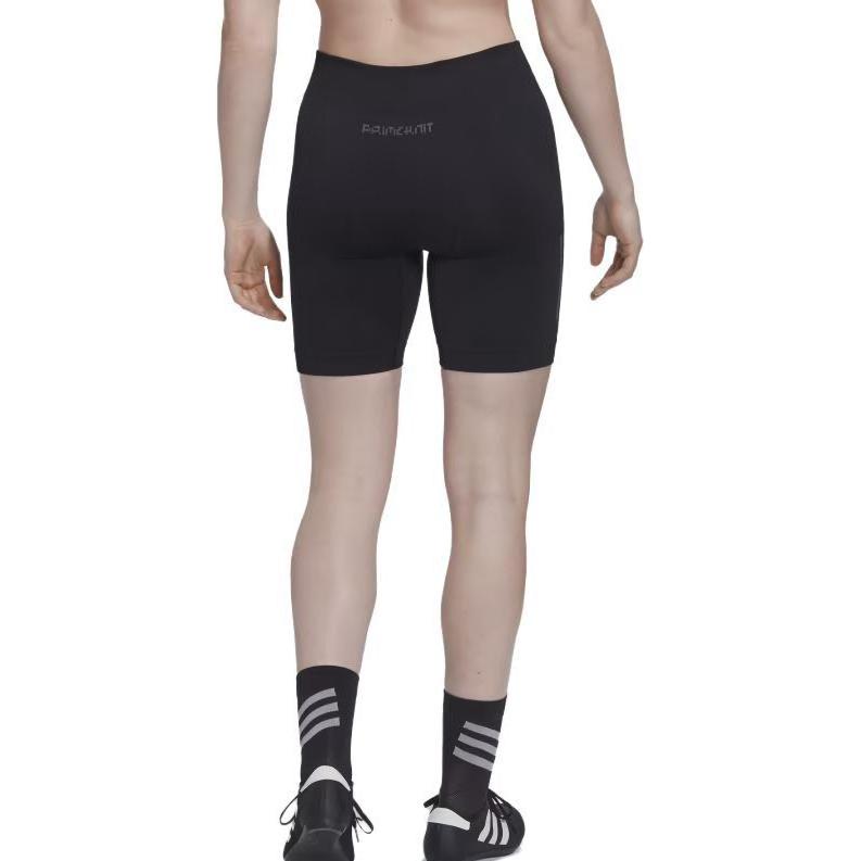 adidas Dámské sportovní šortky In Sho Pk W Slim Fit s potiskem písmen Rovné nohavice Černé HG1097