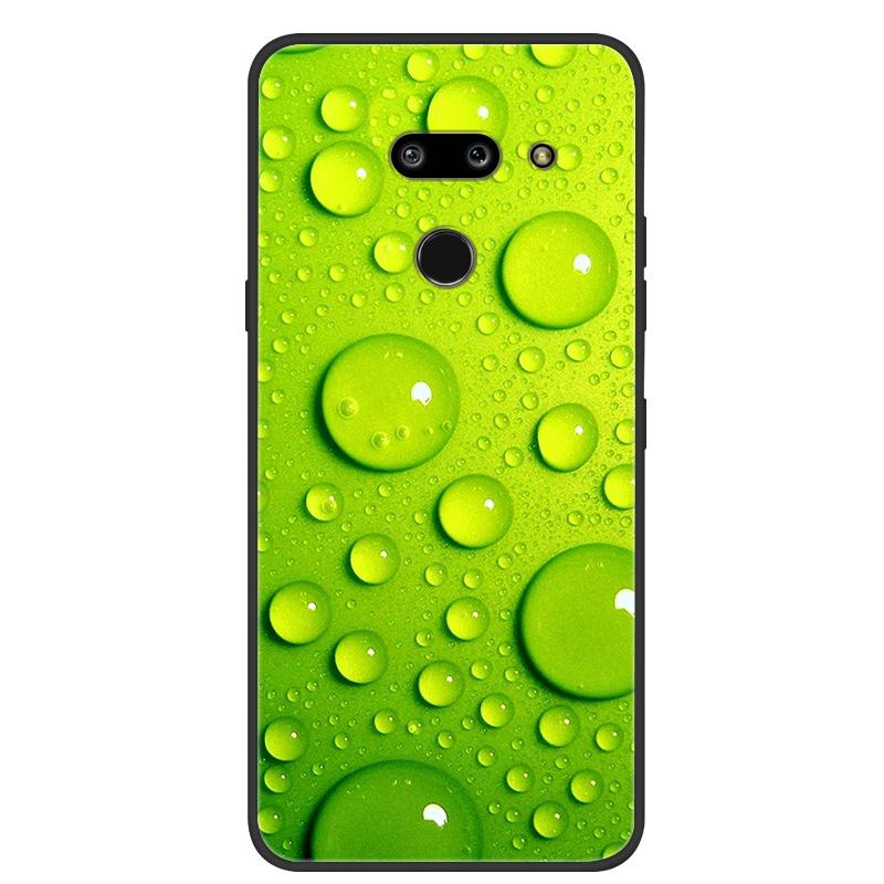 Para LG G8 ThinQ Funda Suave Silicona TPU Funda para Teléfono para LG G8 ThinQ Cubierta Trasera G8thinQ G 8 Protectora Bumper Fundas Shells