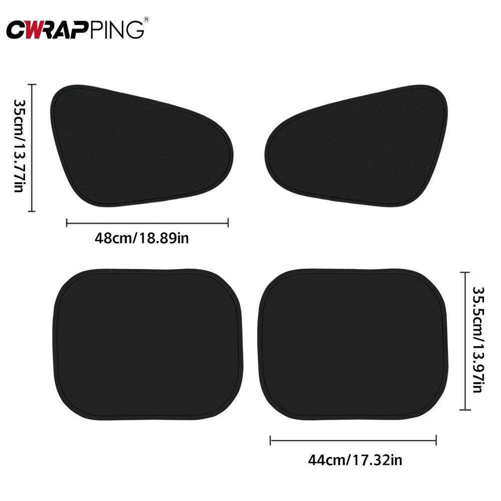 Car Sun Curtain Side Window Visor Visor Anti-UV Window Screen Photocatalyst Mesh Visor for Auto Travel Interior Accessories