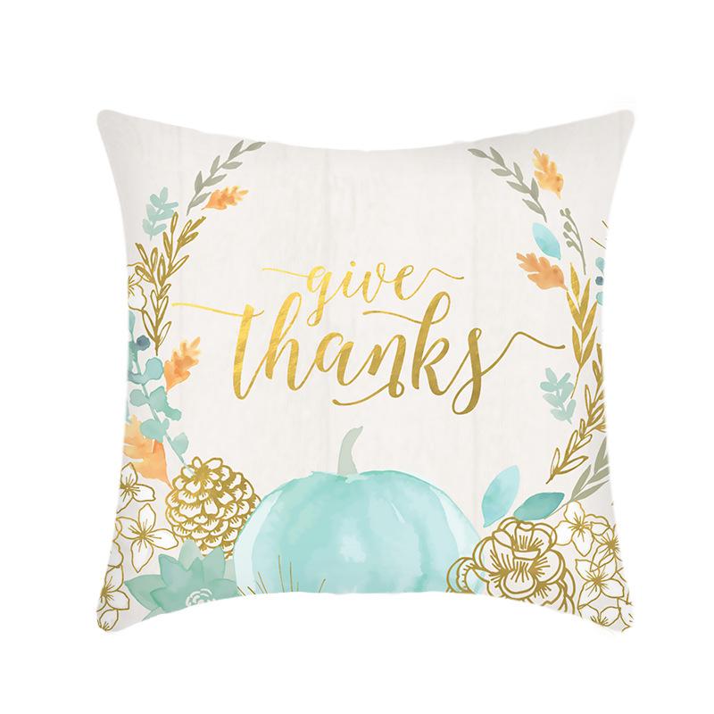 Holiday Thanksgiving Ins Style Sofa Pillowcase Home Pillowcase Office Company Nap Pillow
