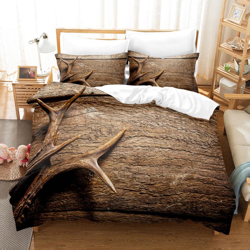 

Комплект из двух предметов с 3D цифровой печатью Наволочка Комплект из трех предметов Пододеяльник Постельное белье quilt cover 90 * 190 pillowcase 50 * 75 * 1