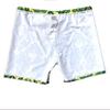 MMA UFC Muay Thai Kickboxing Boxing Green Yellow Casual Shorts Gym Sport Unisex Men Women Workout Quick Dry Print Elastic High Waist Training